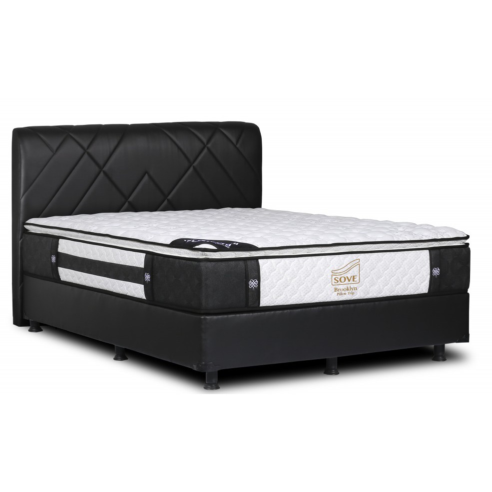

JYSK Kasur Mattress Sove Brooklyn Divan Paris Headboard Montana 180x200