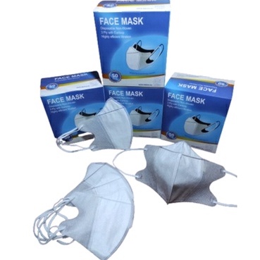 MASKER DUCKBILL 50PCS / FACEMASK DUCKBILL 50PCS