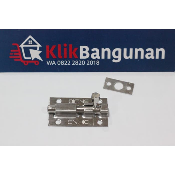 Grendel Kunci Slot Pintu / Jendela SOLID 2 inc BB 830-2" 1000919