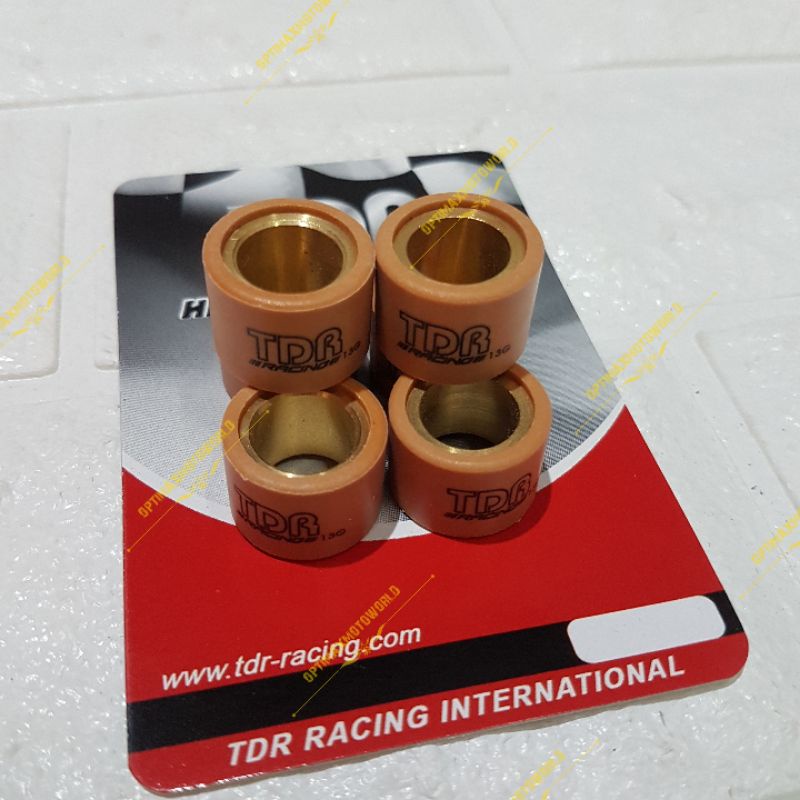 ROLLER CVT SET TDR 7 , 8 , 9 , 10 , 11 , 12 , 13 GRAM SPIN VARIO 125 PCX 150 ORIGINAL