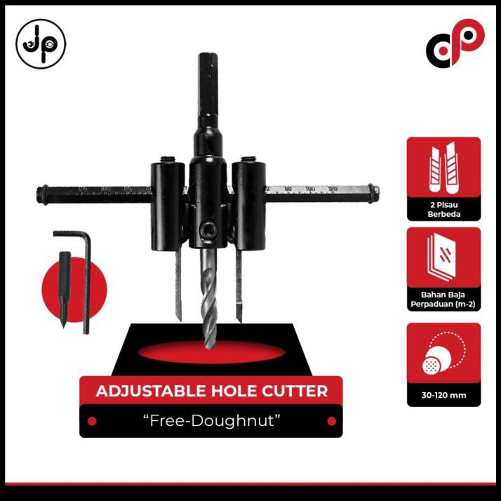 

Adjustable Hole Cutter | Adjustable Circle Hole Saw Cutter 30 - 120 Mm
