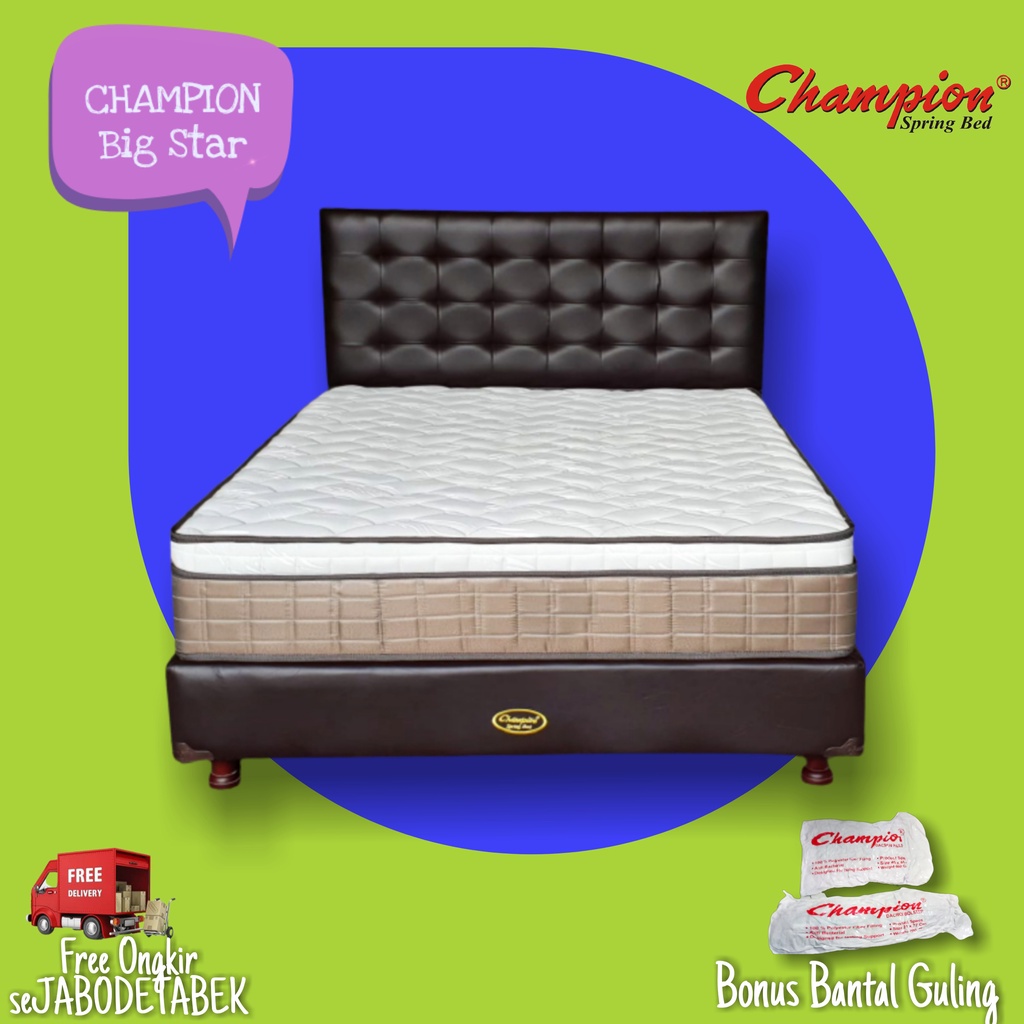 Spring Bed Champion Harga Terbaik Agustus 2021 Shopee Indonesia
