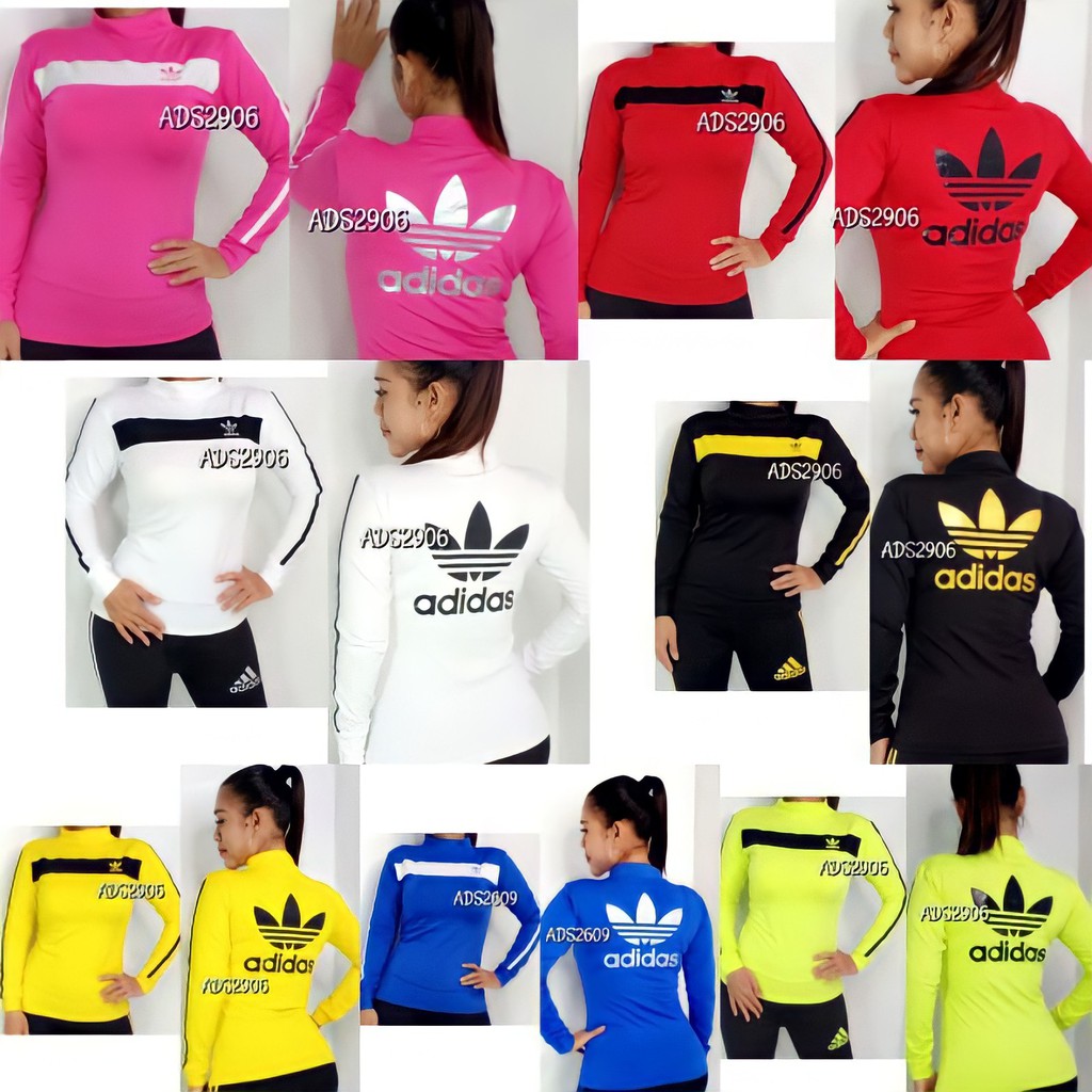 Atasan Senam Lengan Panjang | Baju Olahraga Wanita lengan Panjang