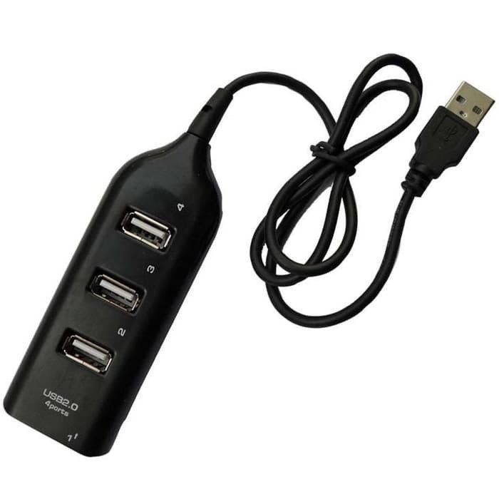LH13 - Colokan Hub 4 USB / 4 USB HUB Kabel 15 cm