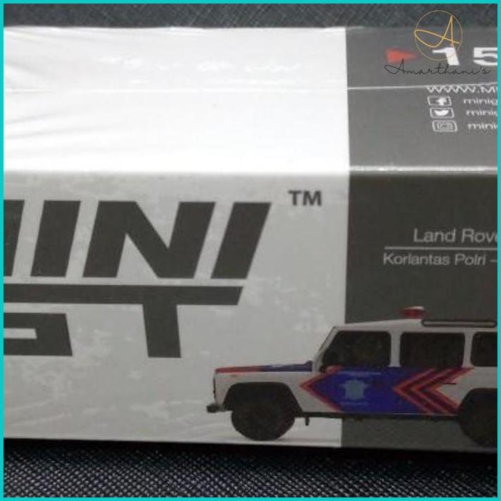 Ac - Minigt Land Rover Defender 110 Korlantas Polri Indonesian Traff