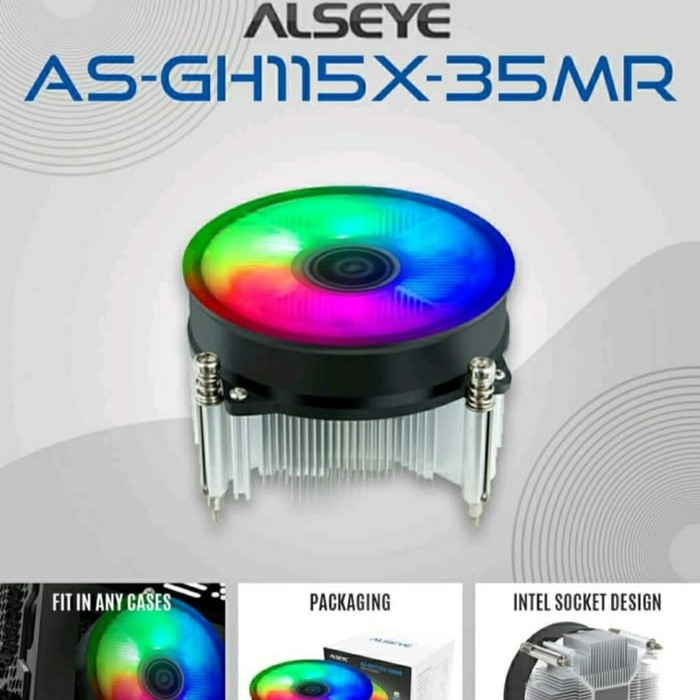 ALSEYE AS GH115 MR RGB Gaming Airmax intel 1156 1150 1151 1200