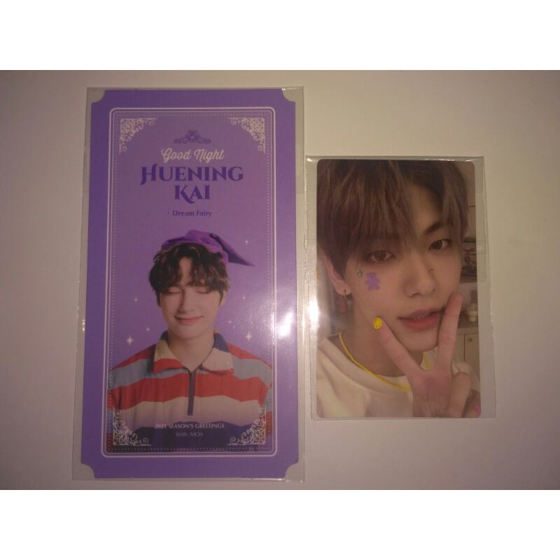 PC Soobin R ver. + Fairy Profile Card Hueningkai (bundle)