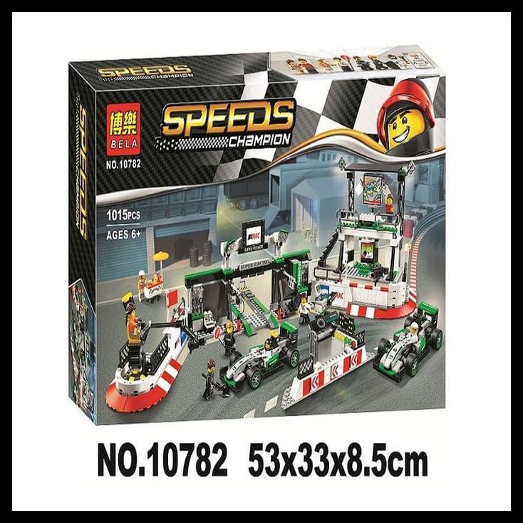 Bundling Mainan Brick Bela Speeds Champion 10782+10947