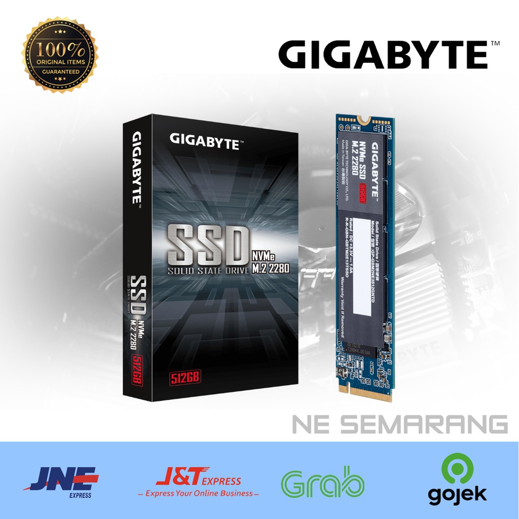 gigabyte ssd nvme gen3x4 512gb bukan samsung sandisk produk original dan bergaransi resmi
