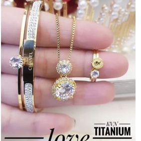 TiTanium set perhiasan wanita R52