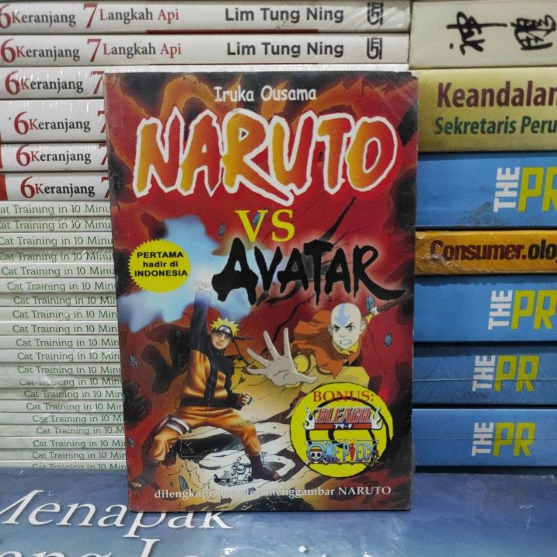 KOMIK ORIGINAL MENYINGKAP NARUTO VS AVATAR IRUKA OUSAMA