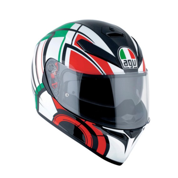 AGV K3SV AVIOR WHITE ITALY | HELM MOTOR FULL FACE | HELM AGV ORI
