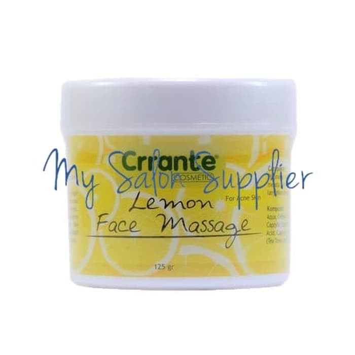 Crrante Cosmetic Lemon Face Massage 125g