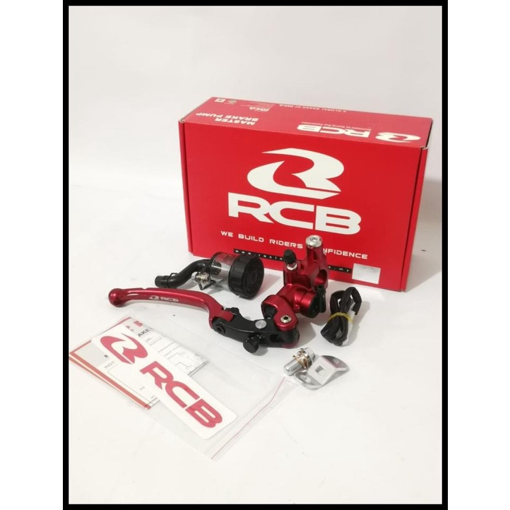 Master Rem Kanan Rcb Racing Boy S1 Radial Universal Merah