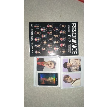 ALBUM NCT2020 ARRIVAL LUCAS SET + FREE PHOTOCARD BENE SEVENTEEN JUN JEONGHAN
