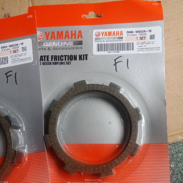 KAMPAS KOPLING PLAT KOPLING YAMAHA F1ZR F1Z FORCE ORIGINAL