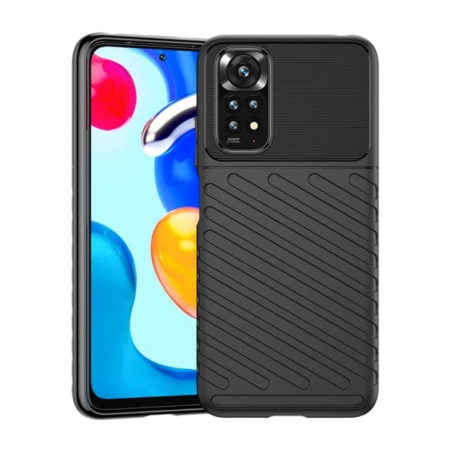 REDMI NOTE 11 PRO 4G 5G / REDMI NOTE 11 SOFTCASE RUGGED ARMOR THUNDER SOFT CASE SILICONE - REDMI NOTE 11