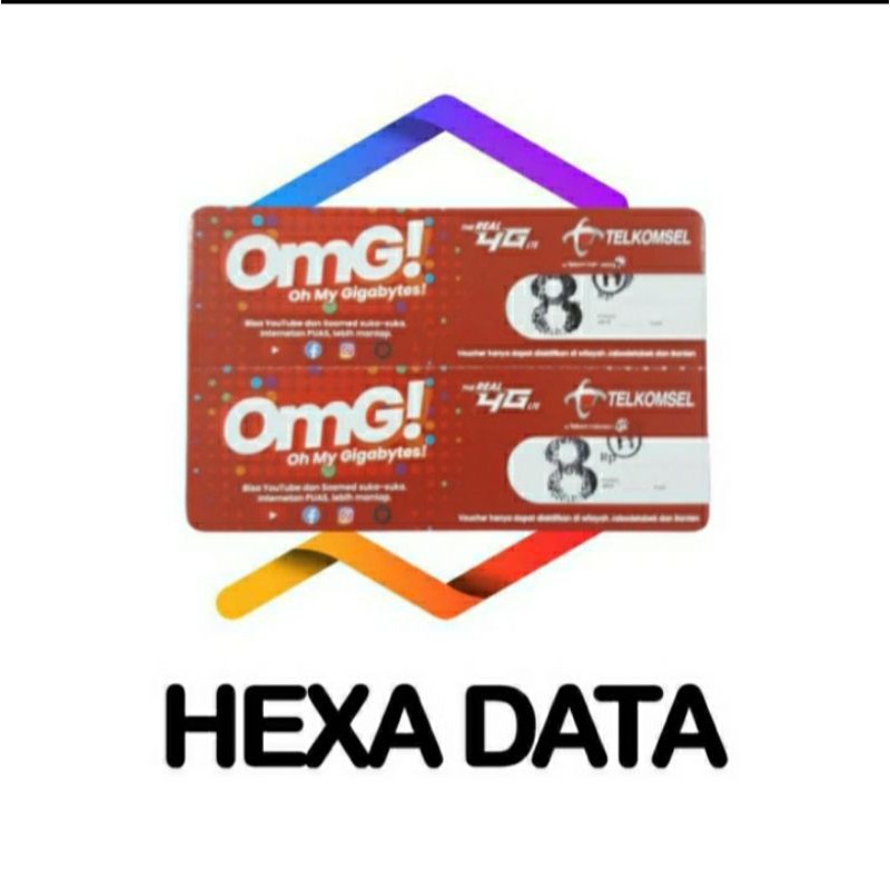 VOUVHER DATA TELKOMSEL 8GB