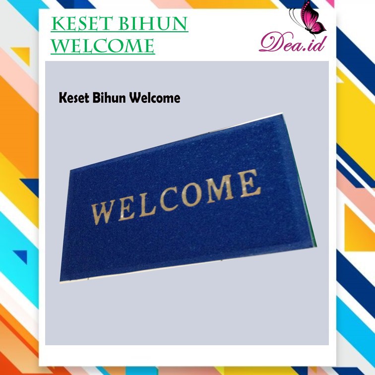[DEASHOP] KESET BIHUN WELCOME / KESET KAKI ANTI SLIP