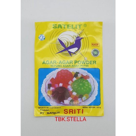 

TEPUNG AGAR AGAR PUTIH SATELIT SRITI