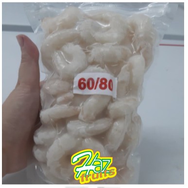 

DAGING UDANG 500 GRAM ukuran 60-80