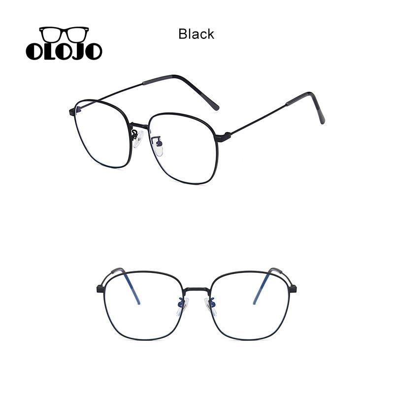 【COD】Frame Kacamata Anti Radiasit Kacamata Anti blue Wanita Korean Gaya Vintage Retro Kaca Mata Anti Biru Eyeglasses ol2