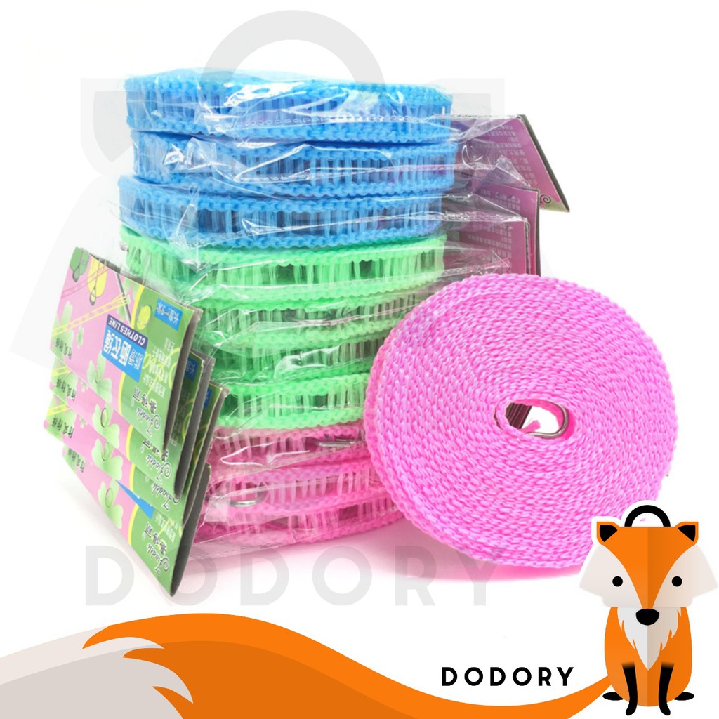 HL0061 Tali Jemuran 5 Meter Tali Jemuran Baju Lubang