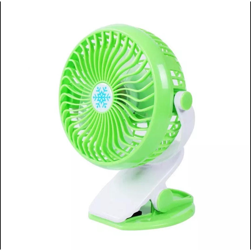 (NC) Kipas Angin Lighting Klip Portable / Mini Usb Clip Fan Portable LED