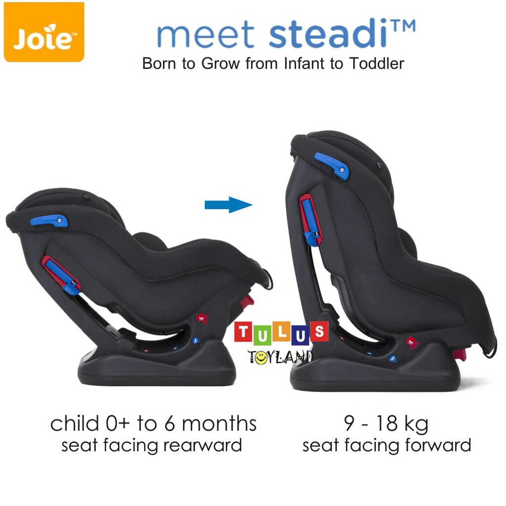 Joie Steadi infant to Junior Car Seat Bayi Carseat Kursi dudukan Mobil bayi anak