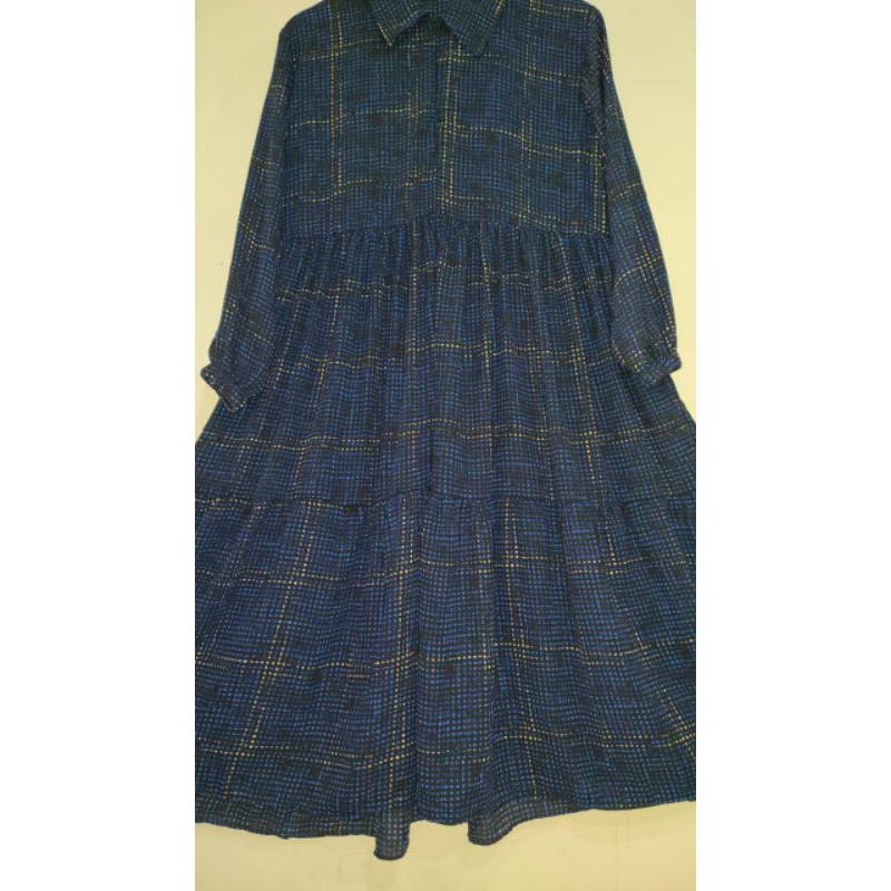 long tunik kotak