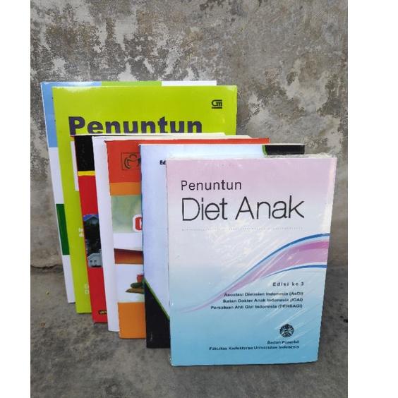 RHK70T Buku Gizi ( Prinsip Dasar , Penuntun Diet , Konseling Gizi , NCP , Diet Anak , Azura , Nutrit
