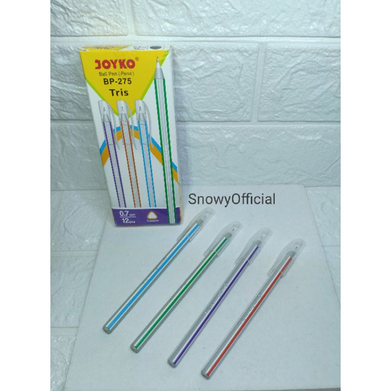 

BOLPOIN HITAM JOYKO TRIS BP-275