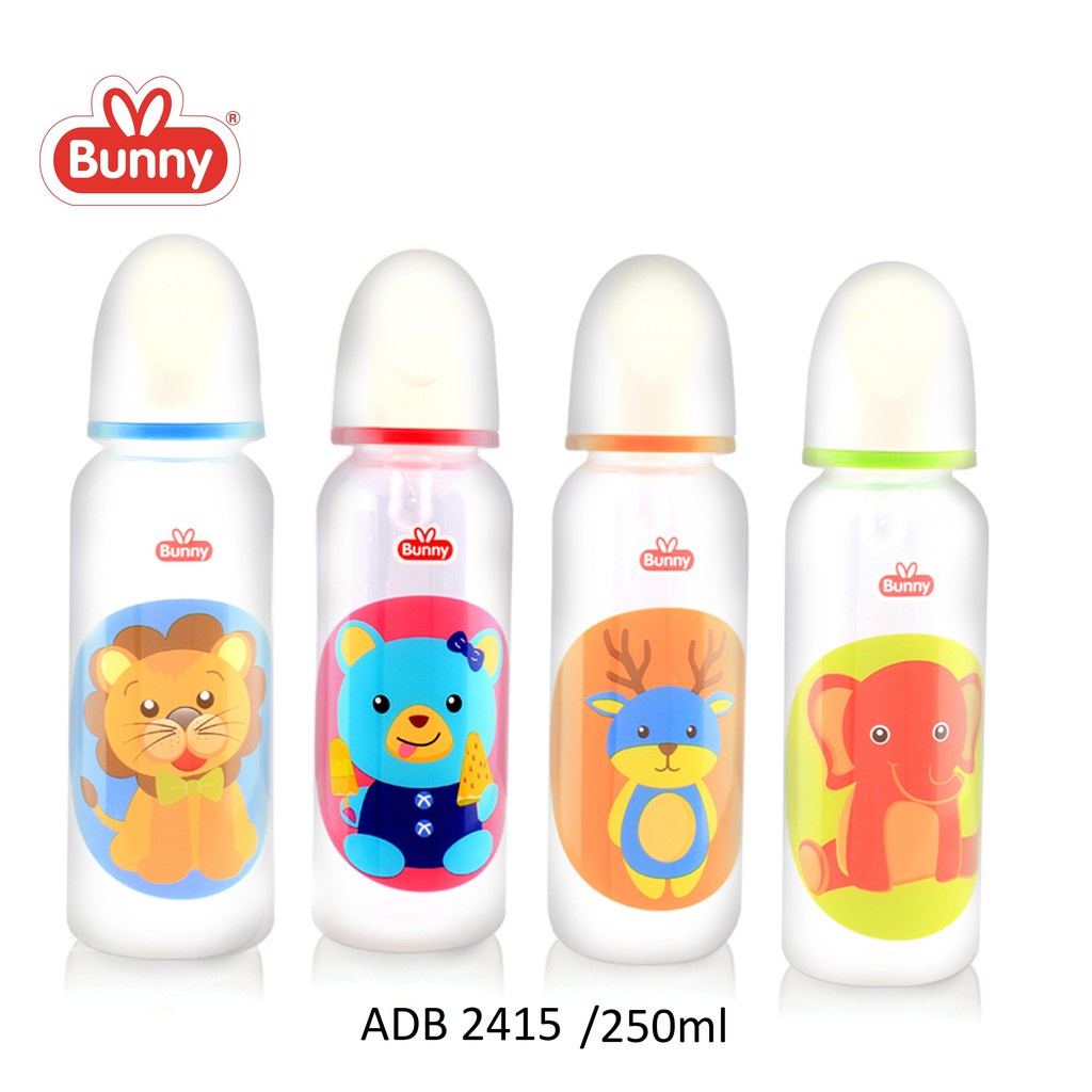 Lusty Bunny BASIC Series Feeding Bottle Botol Susu Anak 60ml 120ml 250ml