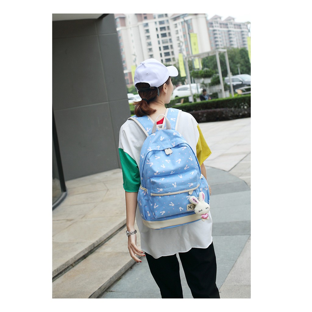 Beli 1 Dapet 4 - JX 858 Tas Ransel Paketan - Tas Ransel Import - Tas Fashion Wanita