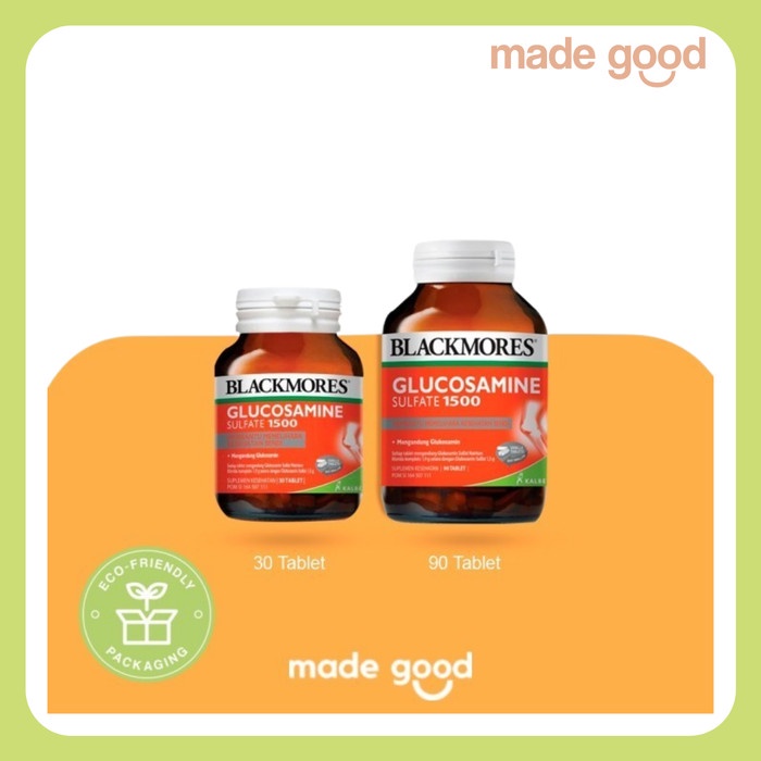 

Blackmores Glucosamine Sulfate 1500 mg - BPOM Kalbe Vitamin Australia