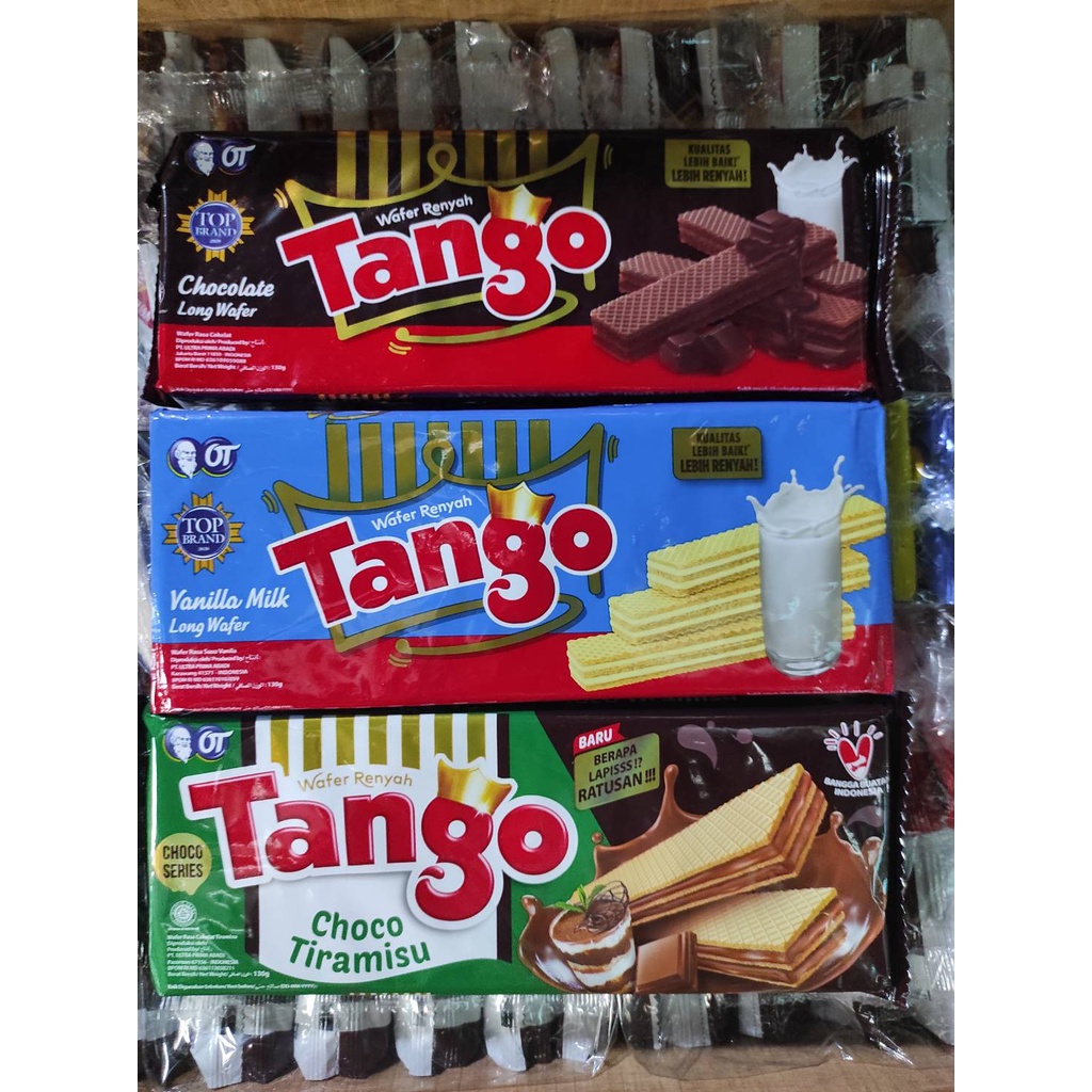 Tanggo Waffer 120gr Cokelat Vanilla Tiramisu