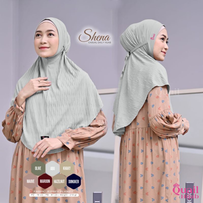 QUAIL HIJAB - SHENA CASUAL DAILY HIJAB♥️