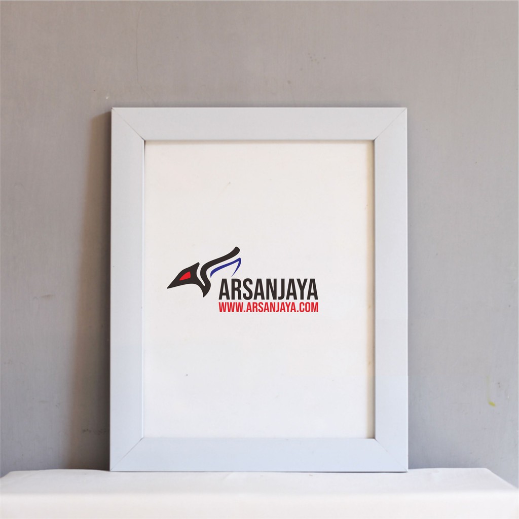 [ BINGKAI MINIMALIS ] BINGKAI PUTIH 40x60