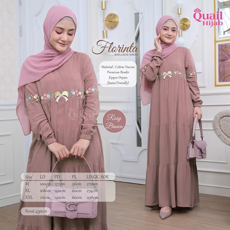 Dress Florinta ori Quail Hijab