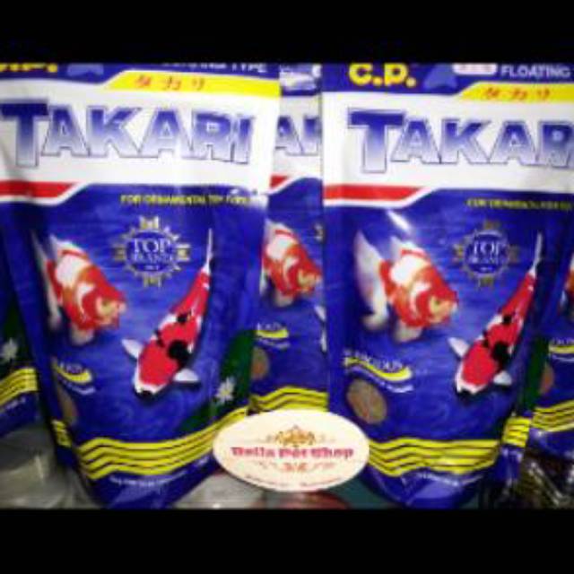TAKARI PELET Ikan Koki Koi Pakan Berkualitas
