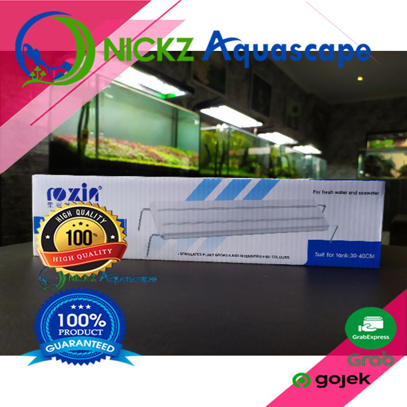 Roxin LED lampu aquarium Aquascape 30-40cm