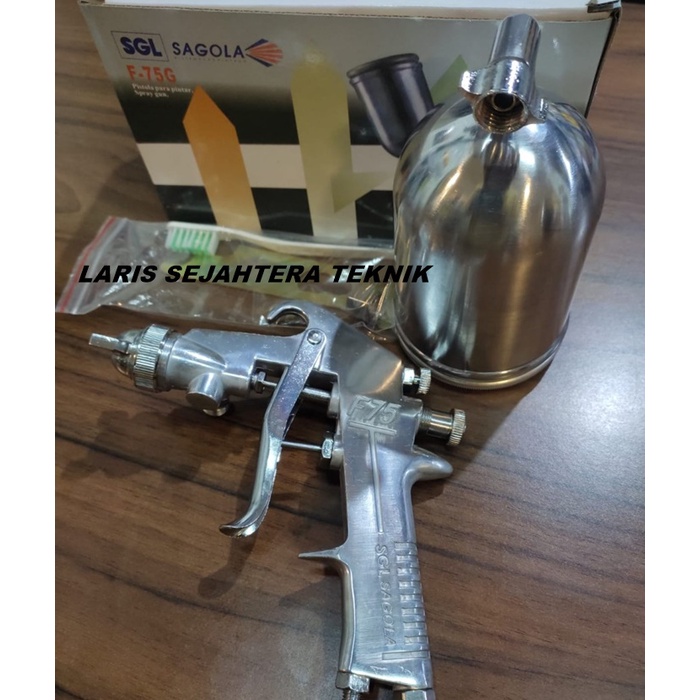 SAGOLA Spray Gun Tabung Atas SAGOLA F-75G Polishing
