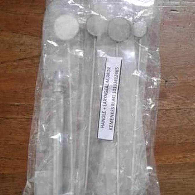 Kaca mulut/kaca laring handle 1 set