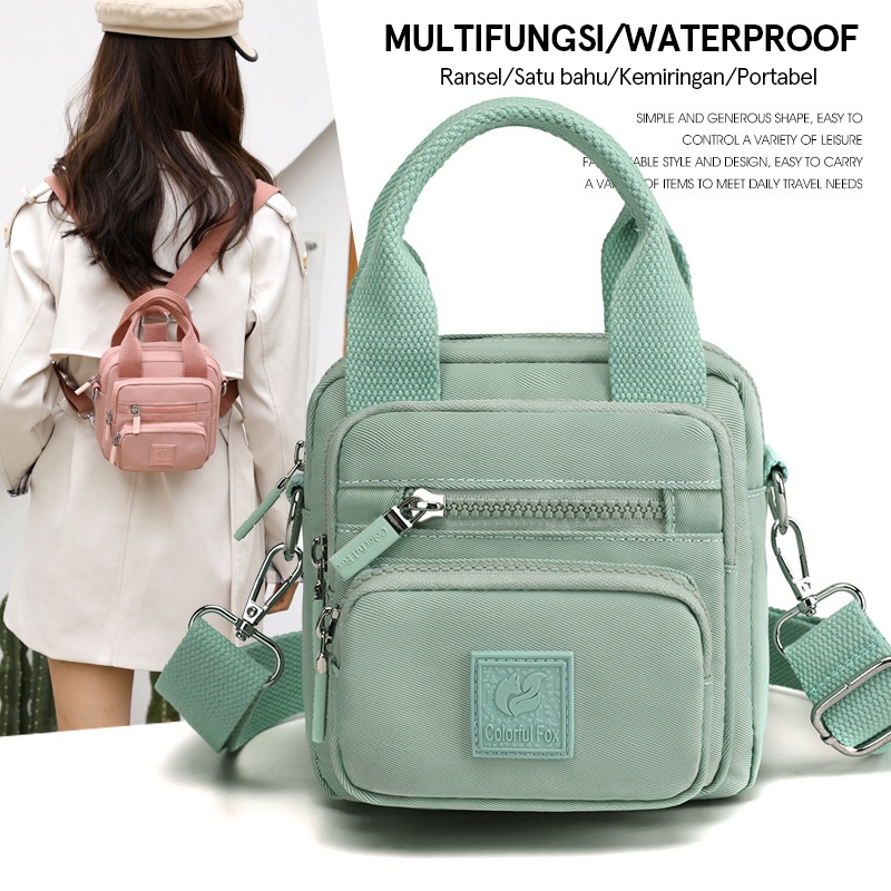 COLORFUL FOX 0461/0457 Tas Selempang Wanita Sling Bag Wanita Shoulder Bag Wanita WATCHKITE BAEOS