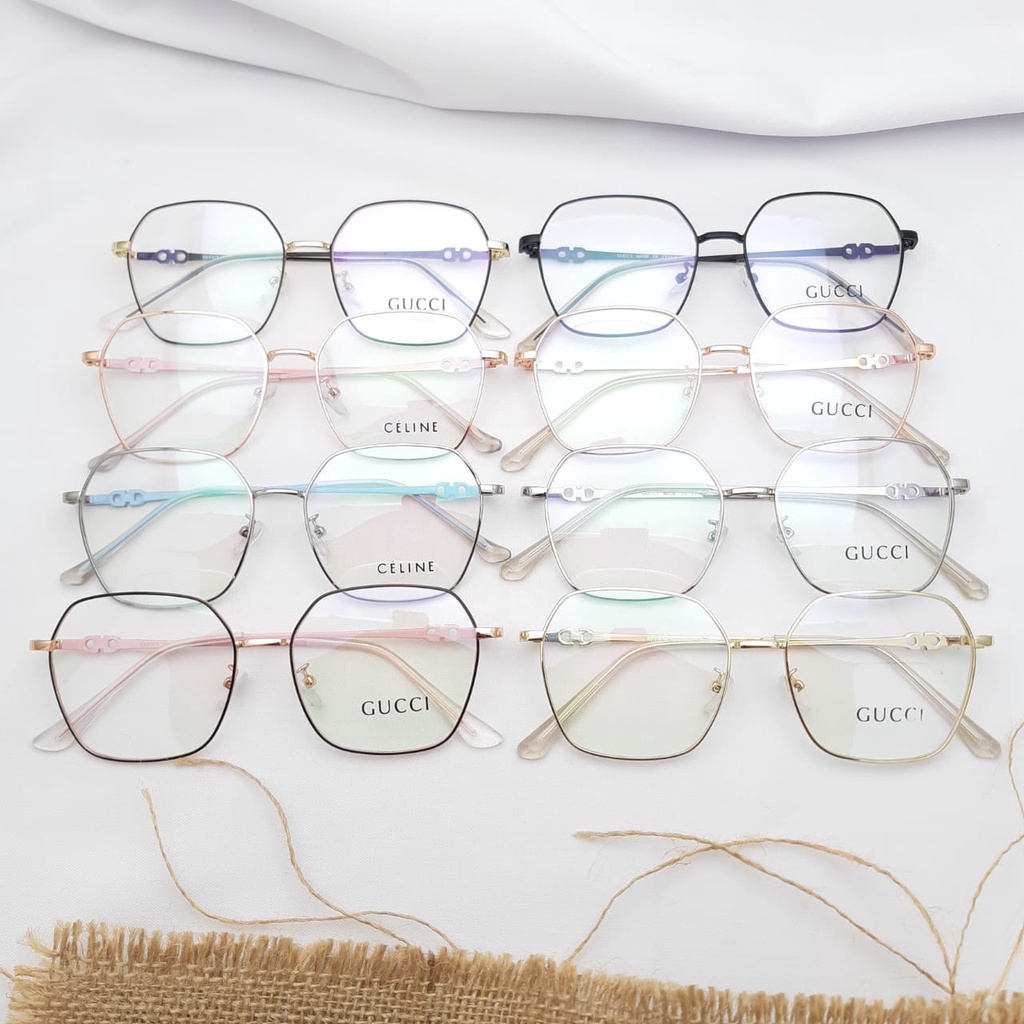 [Bisa COD] [gucci 20069] Kacamata Anti Radiasi Komputer / Kacamata Photocromic (Berubah Warna) / Kac