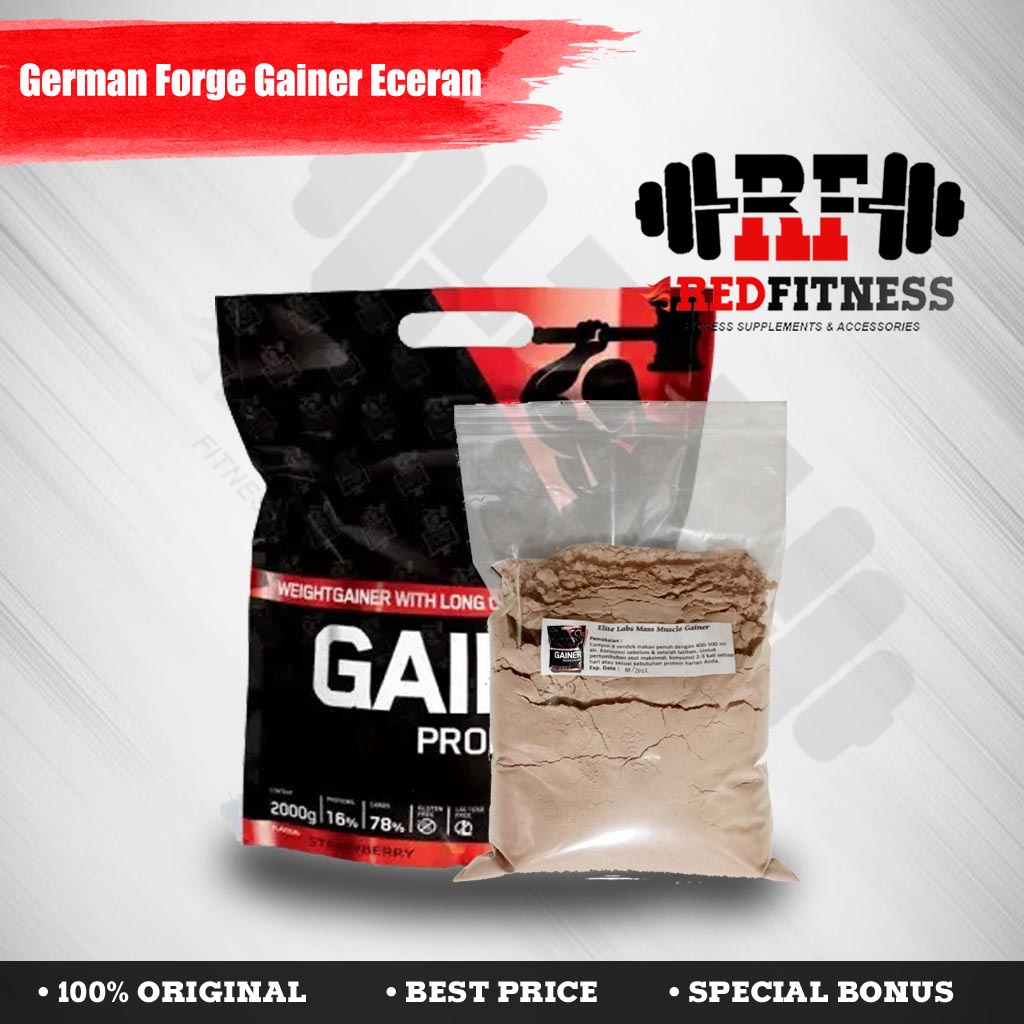 German Forge Mass Gainer Professional Eceran 1 lb / 1lb / lbs Susu Weight Gainer Murah Termurah Ecer