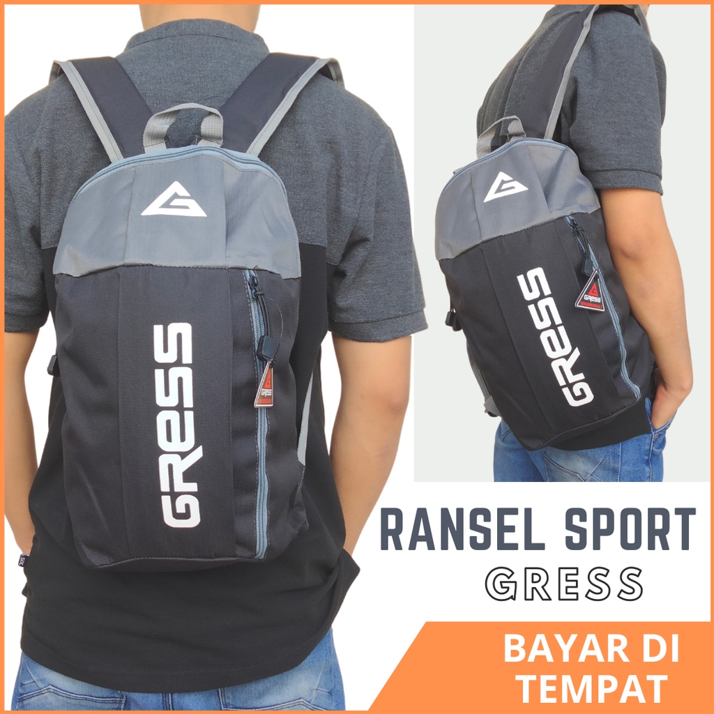 Tas Ransel Punggung Backpack Olahraga Sport Pria Wanita Distro Original Futsal Mini