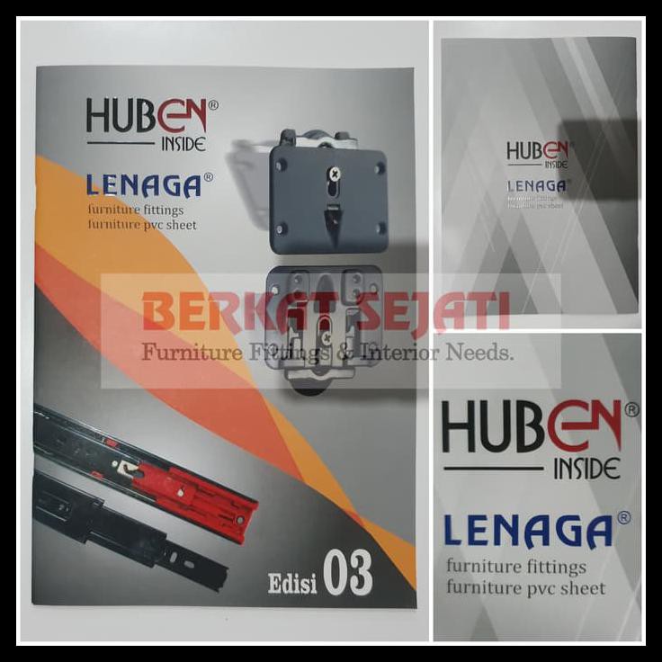 Katalog Huben Lenaga Engsel Sendok Roda Sliding Ambalan Kunci Rel Laci