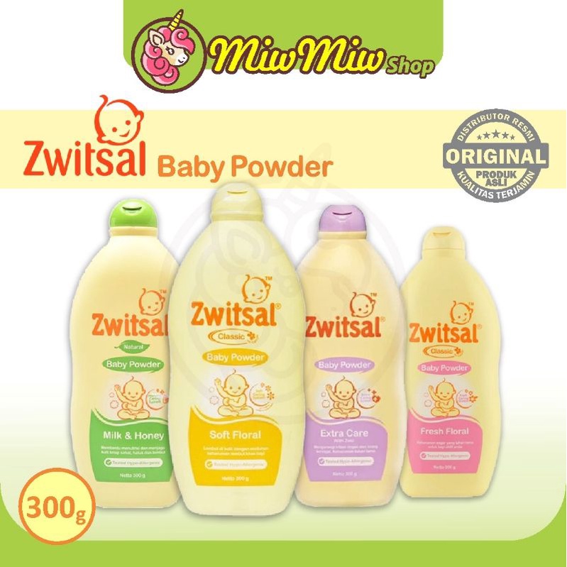 Zwitsal Baby Powder Bedak 300 gr