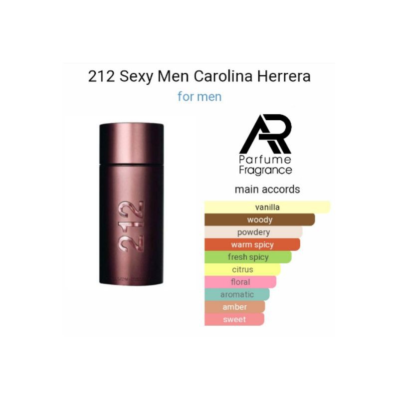 Parfum 212 SEXY MAN CAROLINA HERERA - BEST SELLER for MAN Parfum Murah Wangi Tahan Lama Seharian